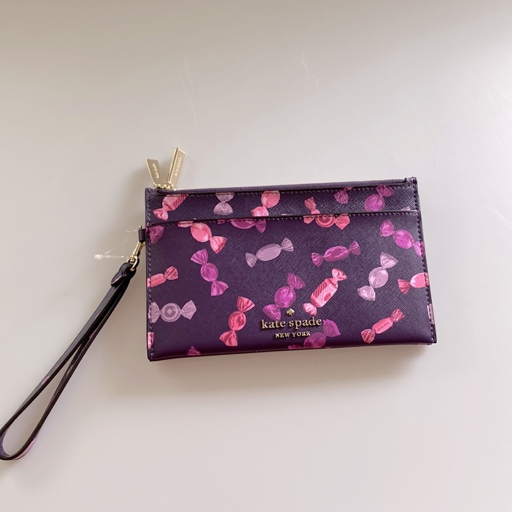 NWT kate spade Candy Shop Medium Wristlet